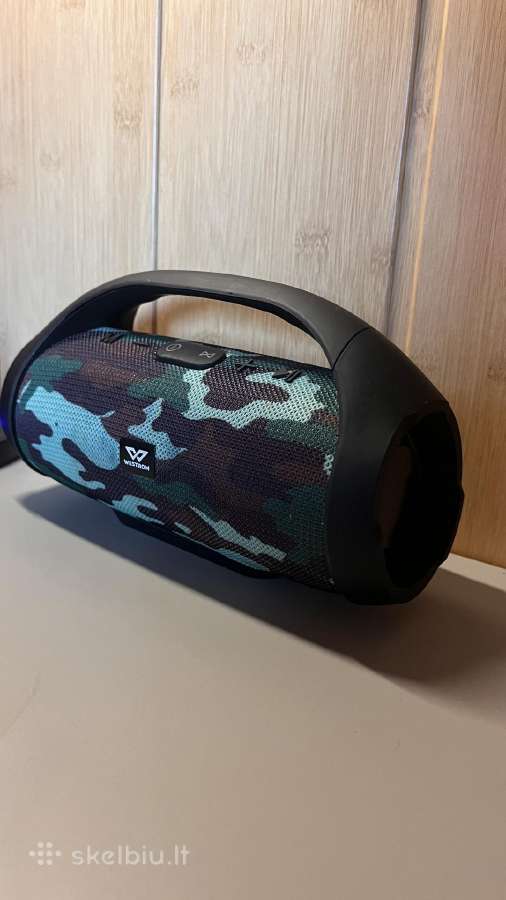 Nešiojama belaidė Bluetooth kolonėlė Westrom - nuotraukos Nr. 3