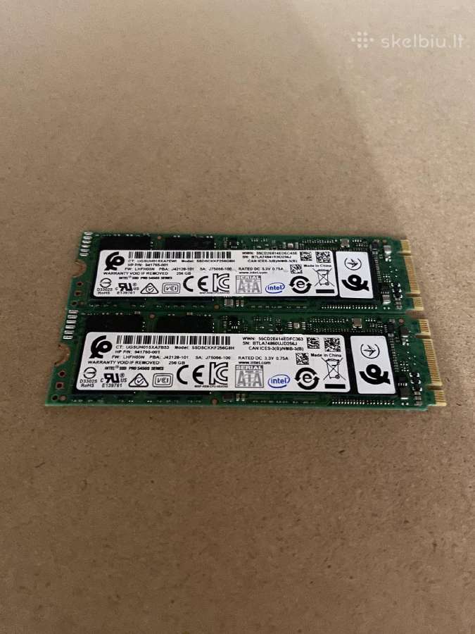 M.2 SSD 256gb - nuotraukos Nr. 2