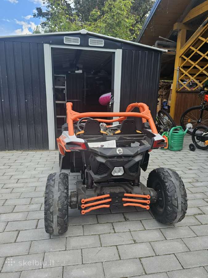 Vaikiškas elektrinis bagis can-am maverick 24 v - nuotraukos Nr. 5
