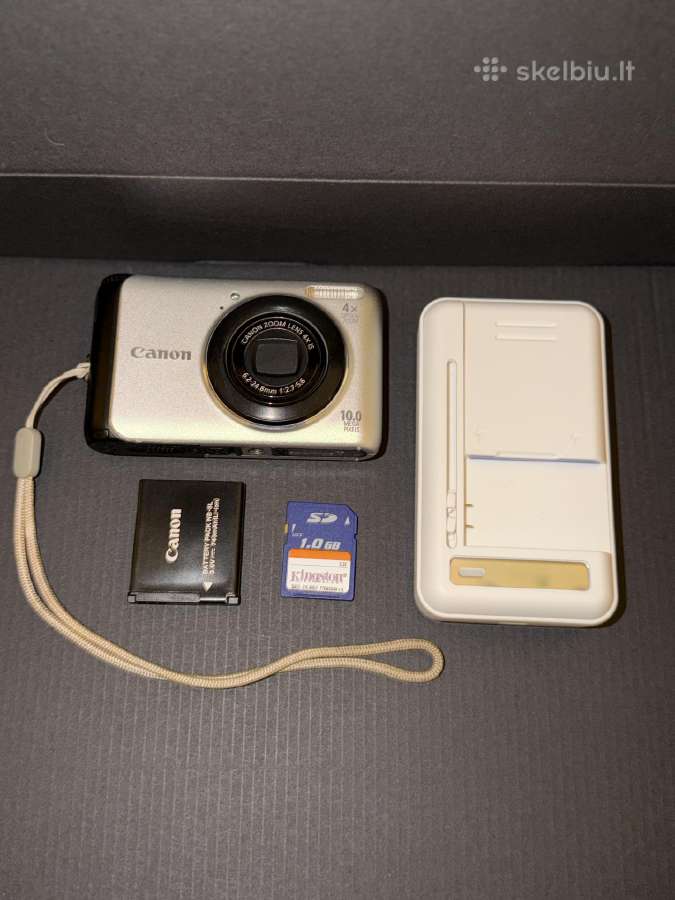 Canon skaitmeninis fotoaparatas - nuotraukos Nr. 5