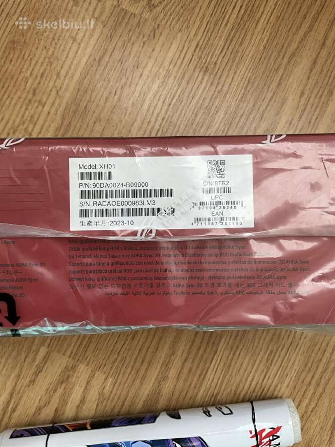 Asus Rog Herculx Eva-02 Edition Graphics Card Hold - nuotraukos Nr. 3