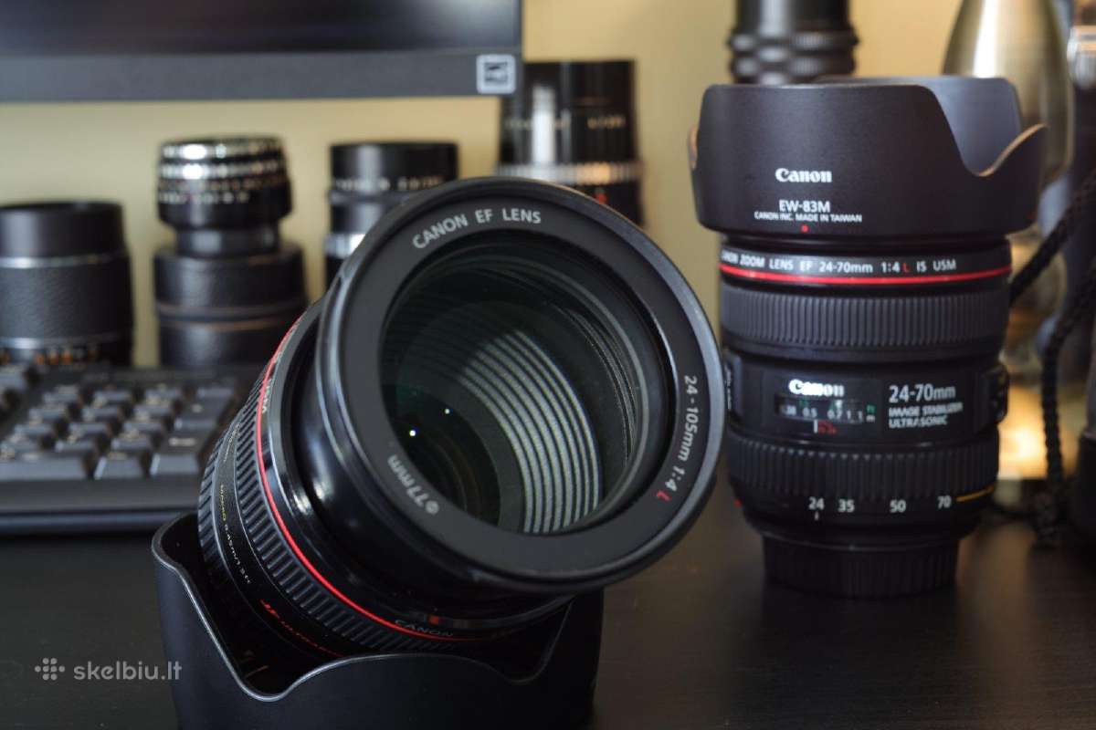 Canon Ef 24-105mm F/4 L ir 24-70mmf4 L Macro - nuotraukos Nr. 4