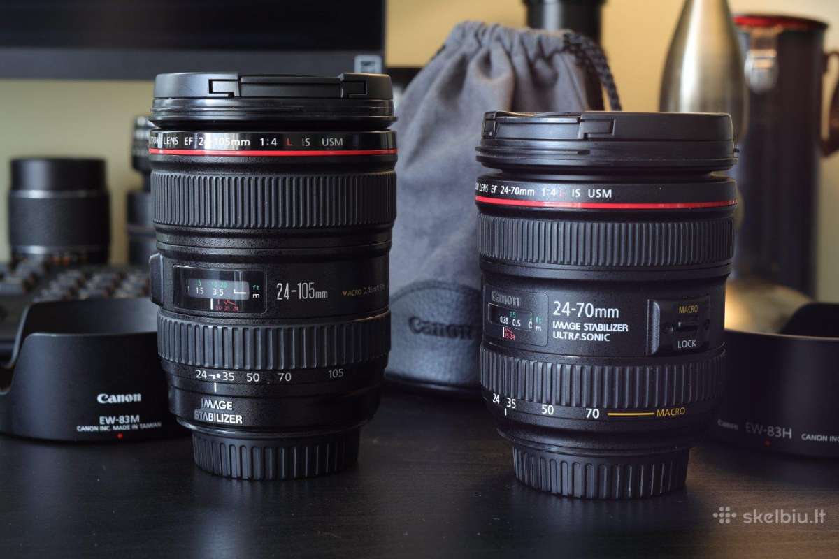 Canon Ef 24-105mm F/4 L ir 24-70mmf4 L Macro - nuotraukos Nr. 2