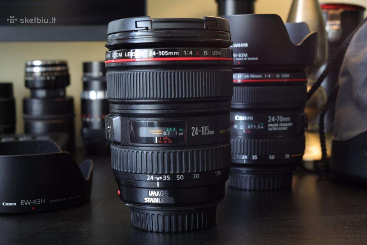 Canon Ef 24-105mm F/4 L ir 24-70mmf4 L Macro - nuotraukos Nr. 13