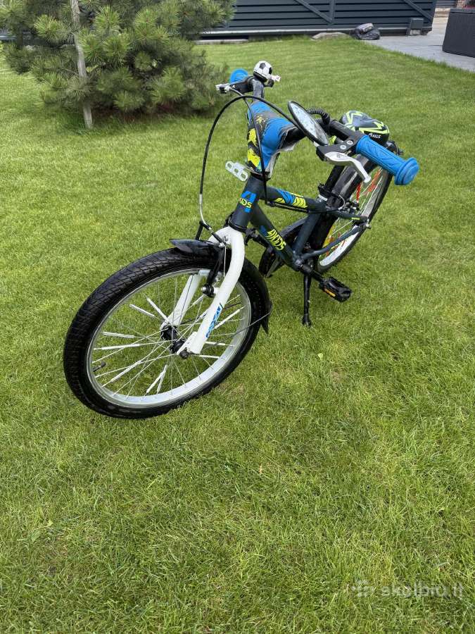 Vaikiškas dviratis 4kids 20 ratai - nuotraukos Nr. 3
