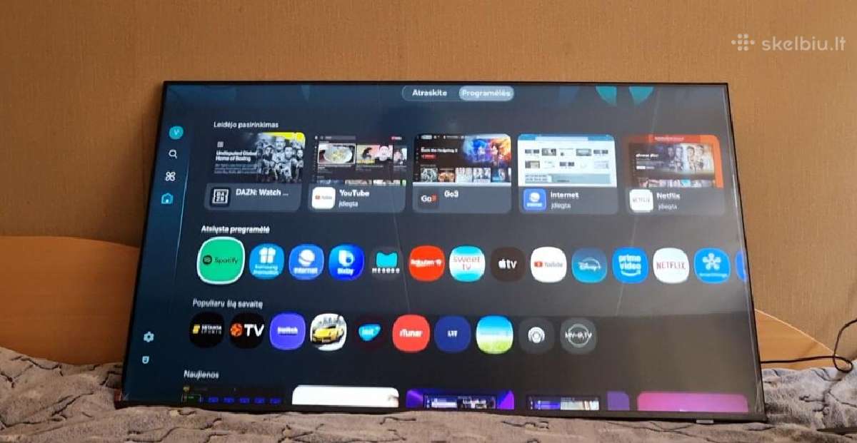 Samsung Crystal Uhd 4k Smart TV 125cm (Naujas) - nuotraukos Nr. 3