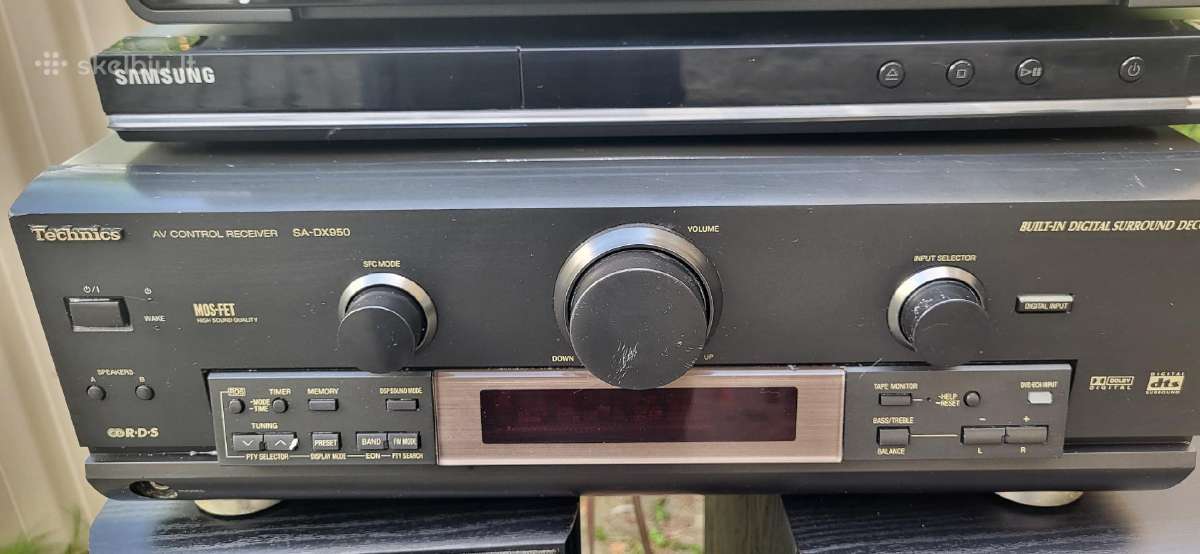 Magnat kolonėlės +Technics resiveris - nuotraukos Nr. 2