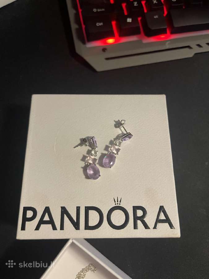 Pandora auskarai - nuotraukos Nr. 6