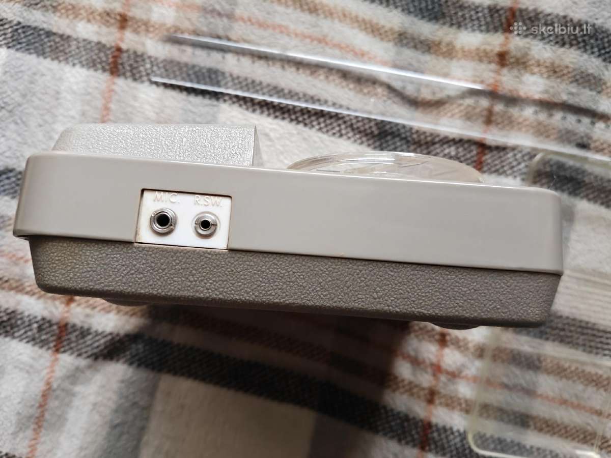 Miny vintažinis ritininis magnetofonas - nuotraukos Nr. 3