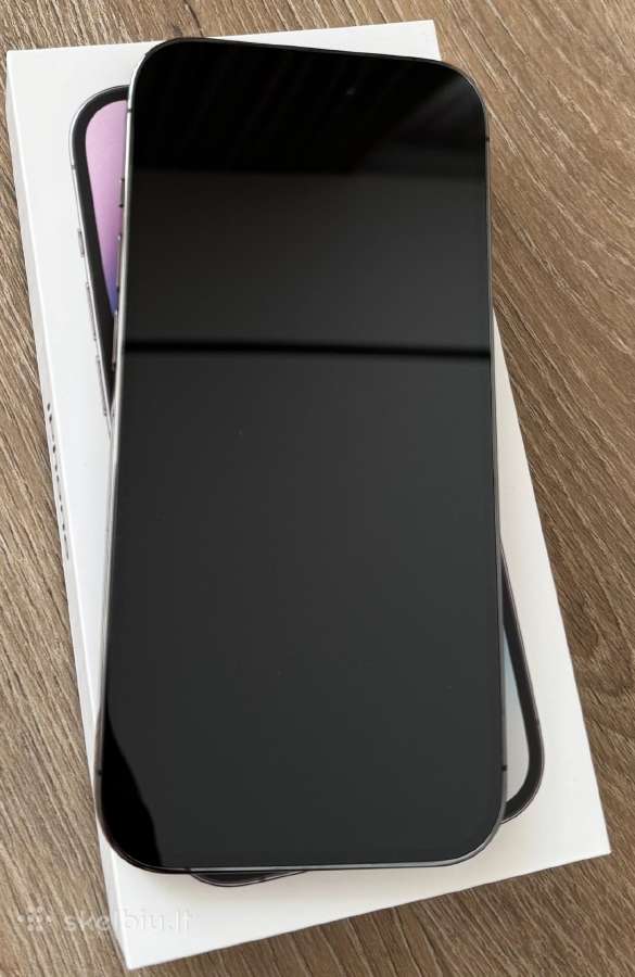 iPhone 14 Pro 128gb Deep purple - nuotraukos Nr. 6