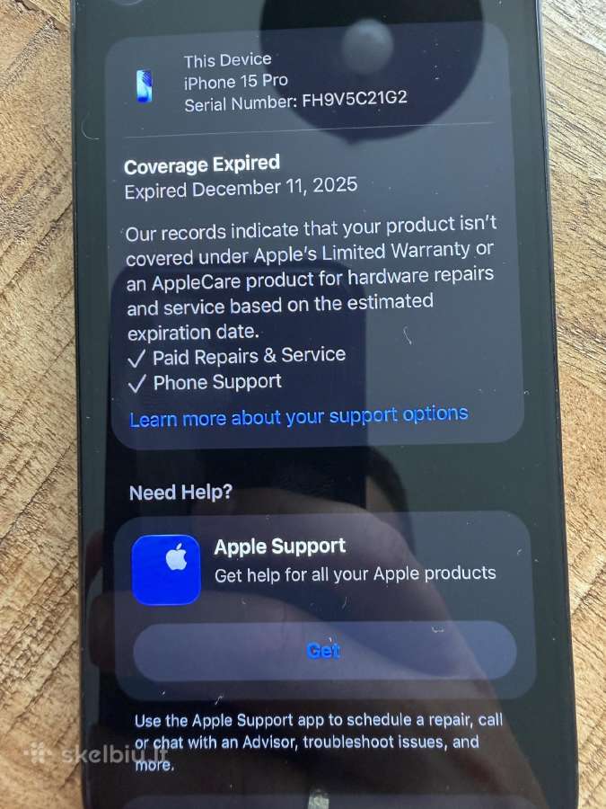 iPhone 15 pro 128gb 88% baterija blue titanium - nuotraukos Nr. 5