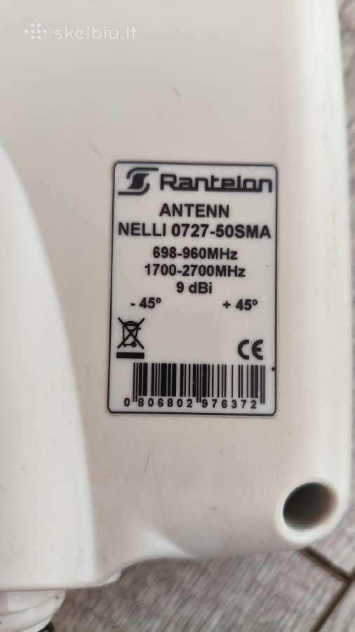 Rantelon Nelli 0727-50sma 9 dbi - nuotraukos Nr. 4
