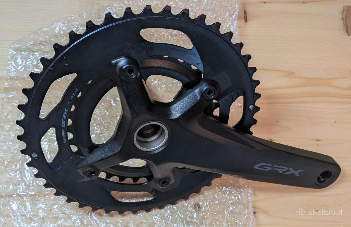 Shimano GRX Fc-rx600 2x11 švaistiklis 46/30 - nuotraukos Nr. 2