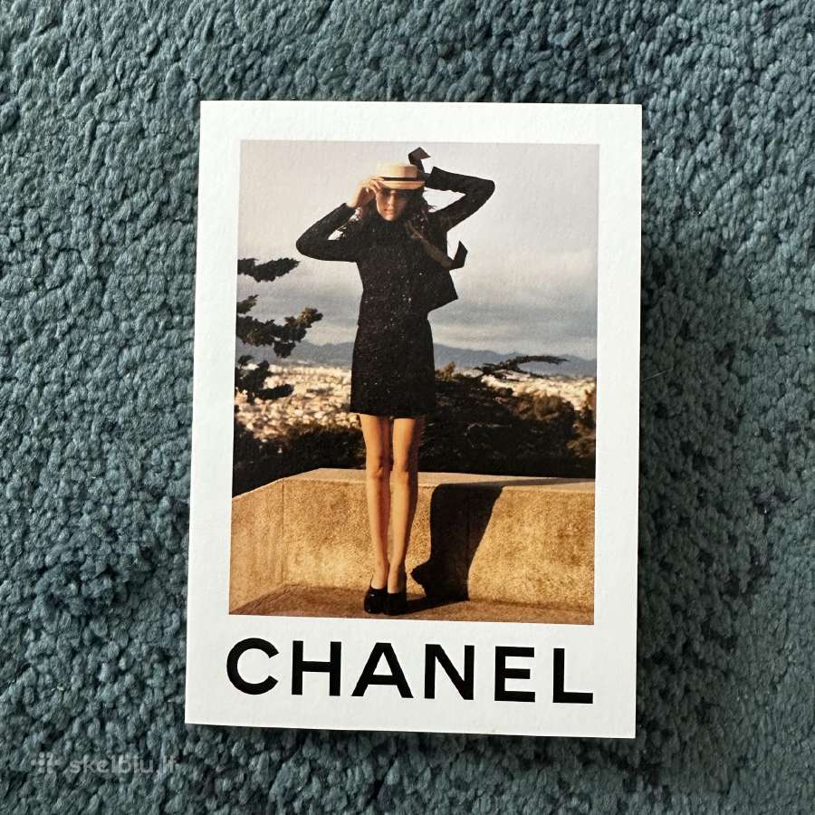 Chanel atvirutės / kolekcijų kortelės – 3 vnt. - nuotraukos Nr. 3