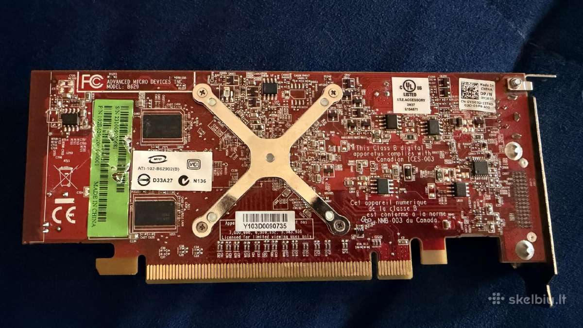 Ati Radeon HD 3450 256mb Ddr2 vaizdo plokštė - nuotraukos Nr. 2