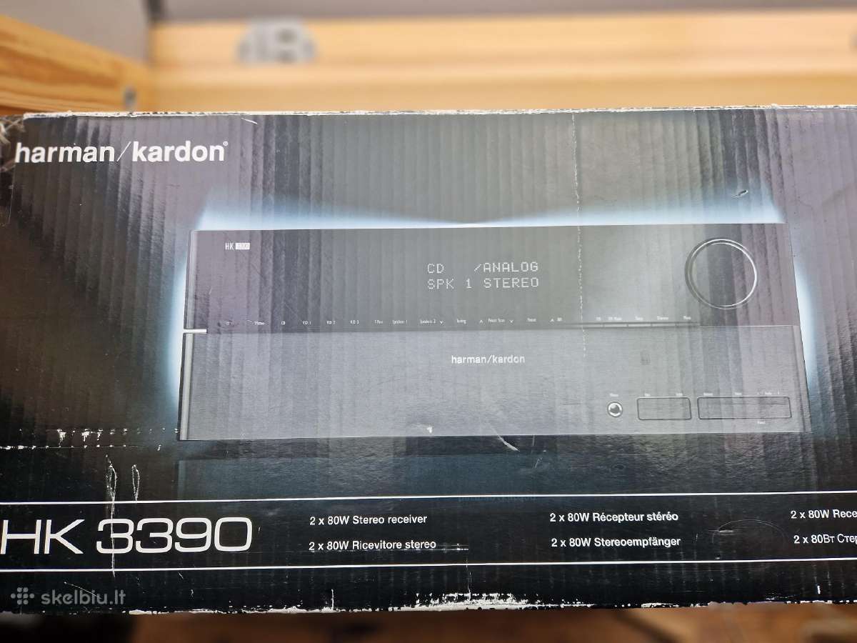 Harman Kardon Hk3390 / resiveris - nuotraukos Nr. 4