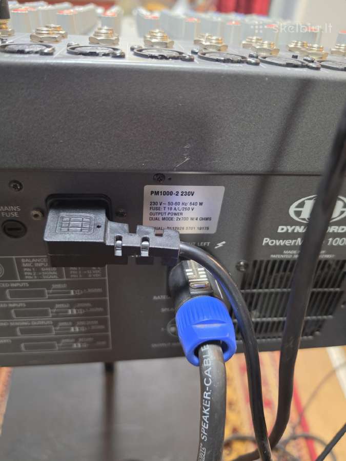 Dynacord Powermate 1000-2 (2x700w) - nuotraukos Nr. 11