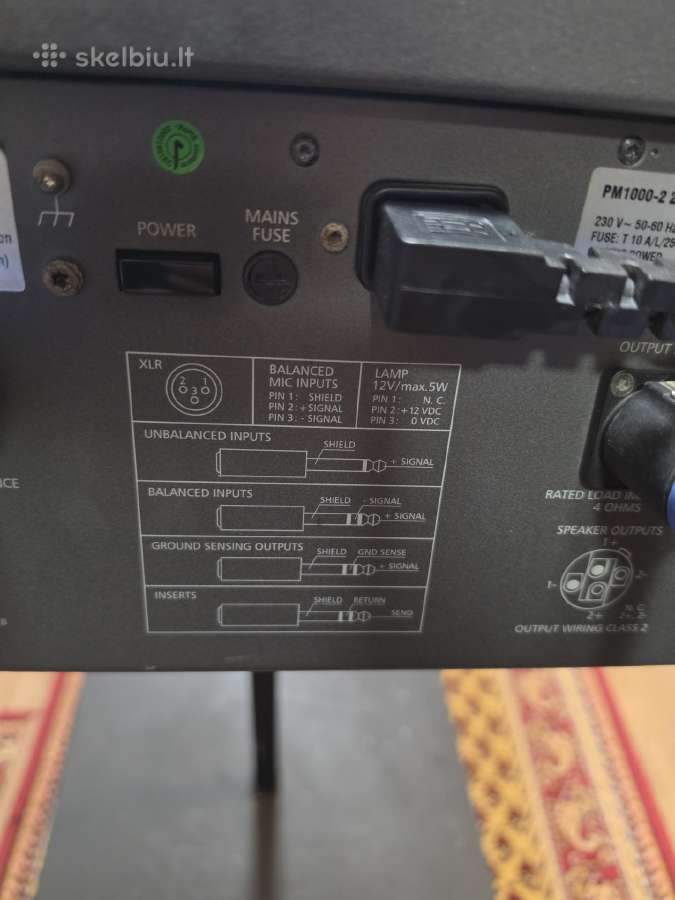 Dynacord Powermate 1000-2 (2x700w) - nuotraukos Nr. 13