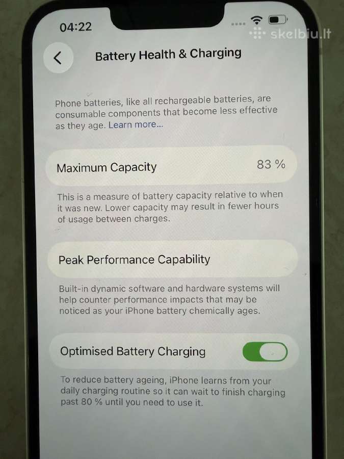 iPhone 14 128gb - nuotraukos Nr. 6