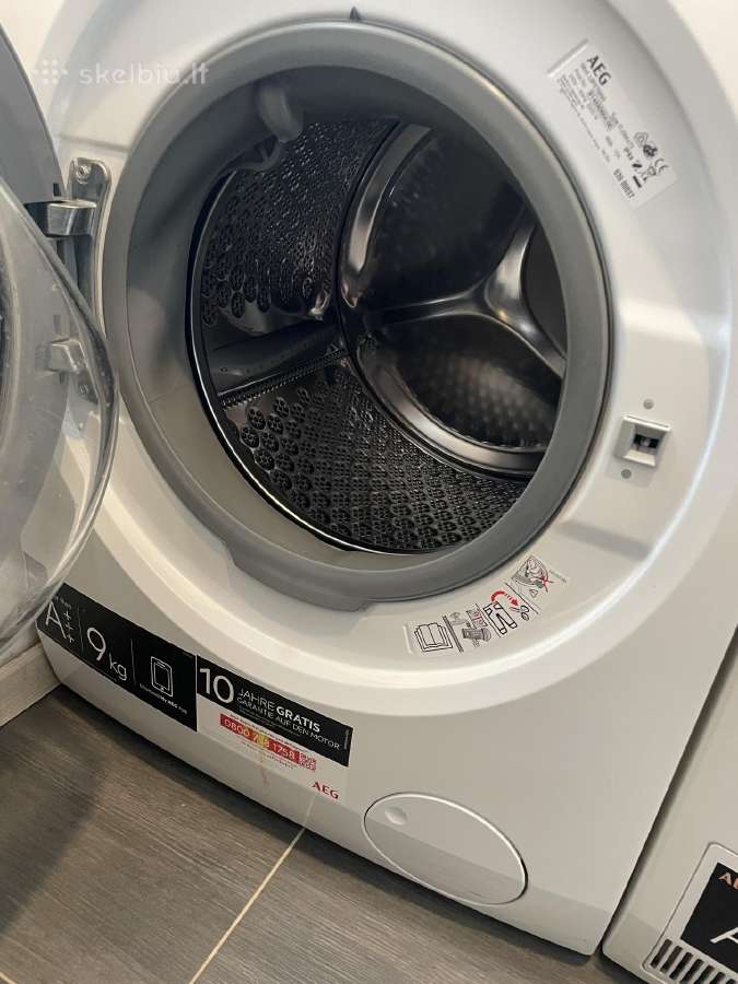 Aeg 8000 skalbimo mašina 9kg - nuotraukos Nr. 3