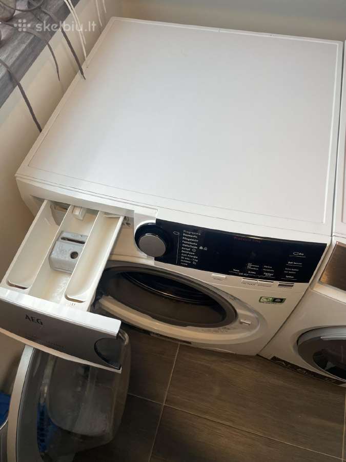Aeg 8000 skalbimo mašina 9kg - nuotraukos Nr. 4