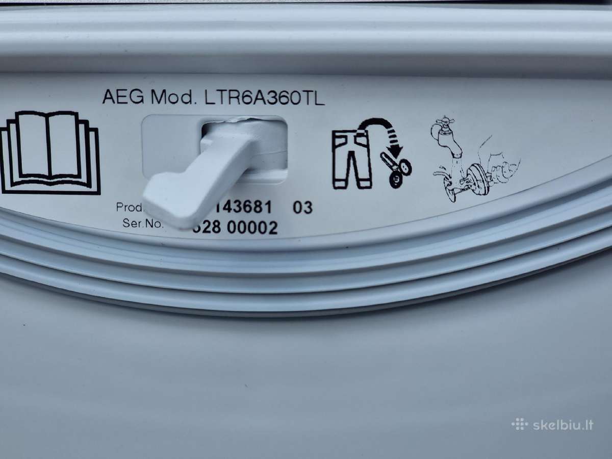 Nauja Aeg Ltr6a360tl+ Garantija - nuotraukos Nr. 11