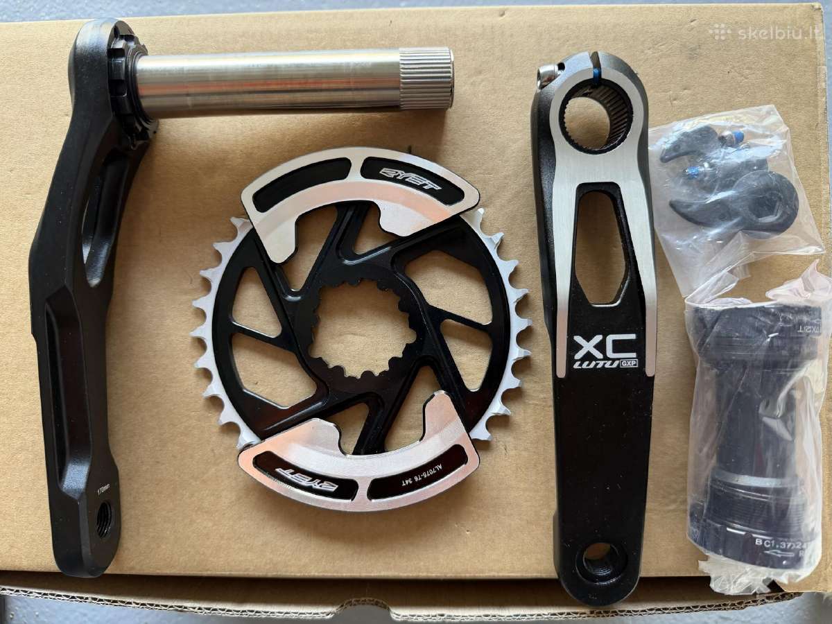 MTB švaistikliai (crank), 170mm - nuotraukos Nr. 2