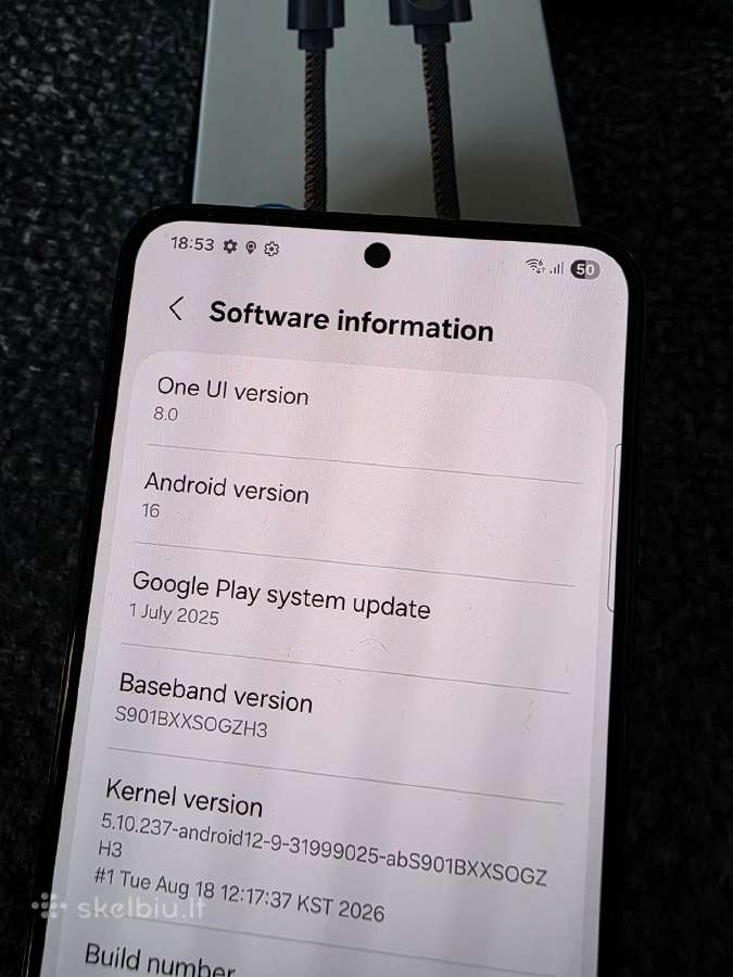 Samsung galaxy s22 128gb - nuotraukos Nr. 10