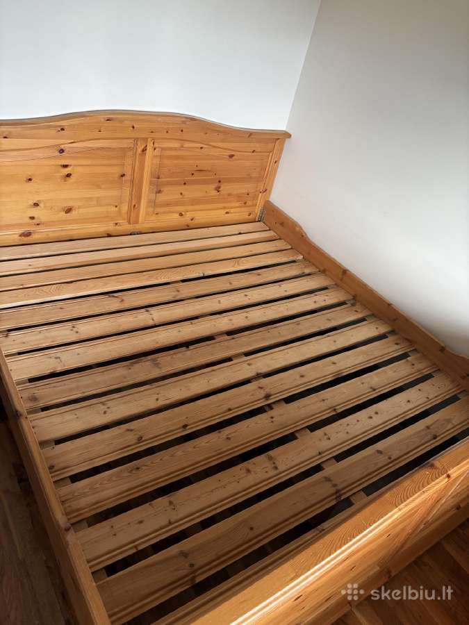 Medinė lova 200x220 - nuotraukos Nr. 10
