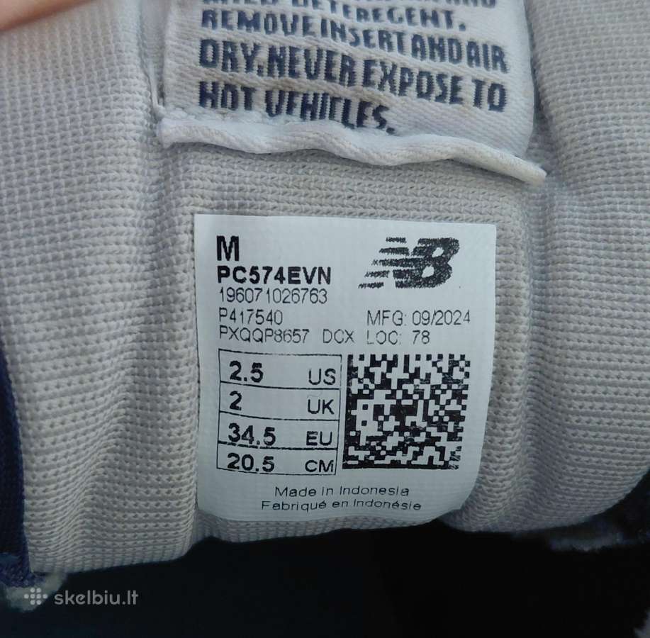 New Balance vaikiški batai - nuotraukos Nr. 5