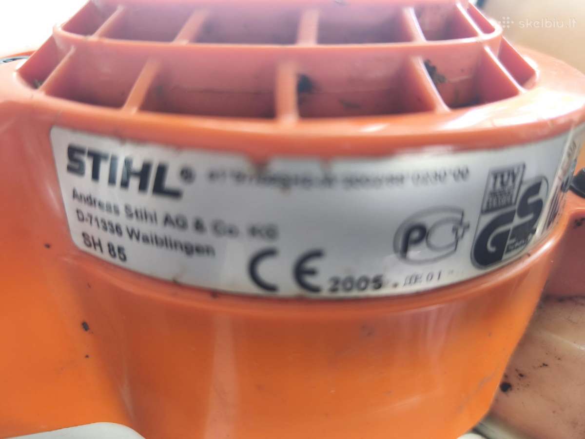 Lapų putikas stihl - nuotraukos Nr. 9