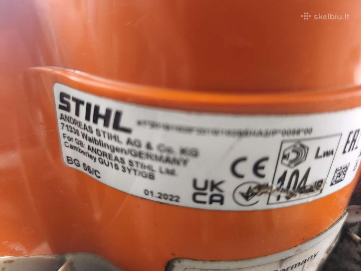 Lapų putikas stihl - nuotraukos Nr. 11