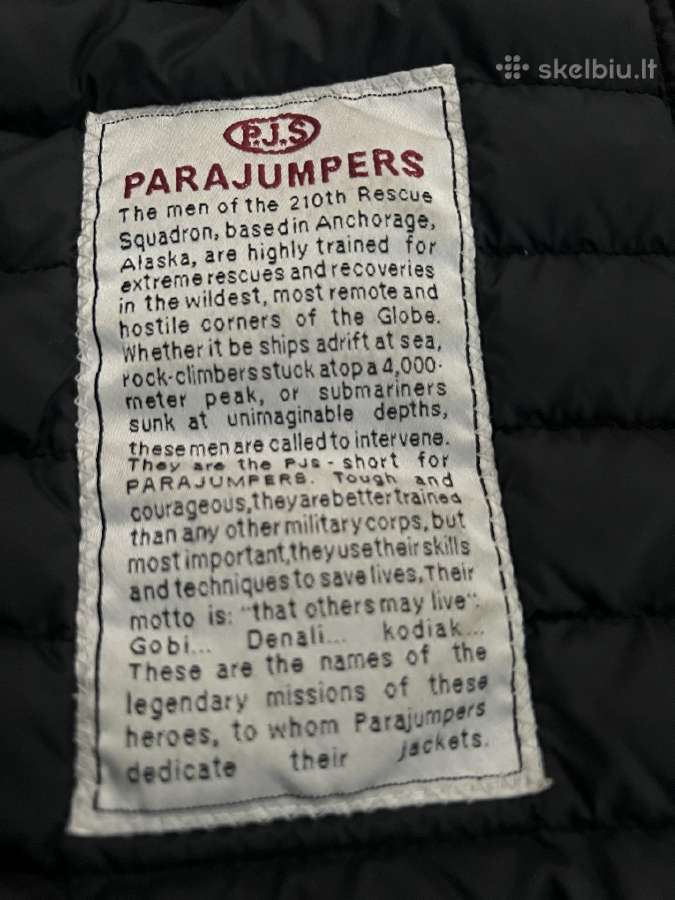 Parajumpers vyriska striuke - nuotraukos Nr. 5