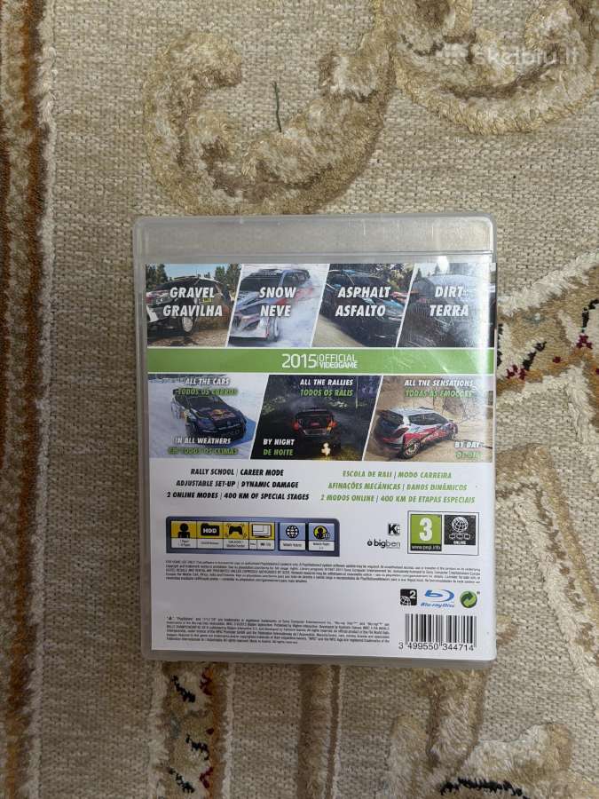 World Rally Championship 5 Wrc5 PS3 Playstation 3 - nuotraukos Nr. 2