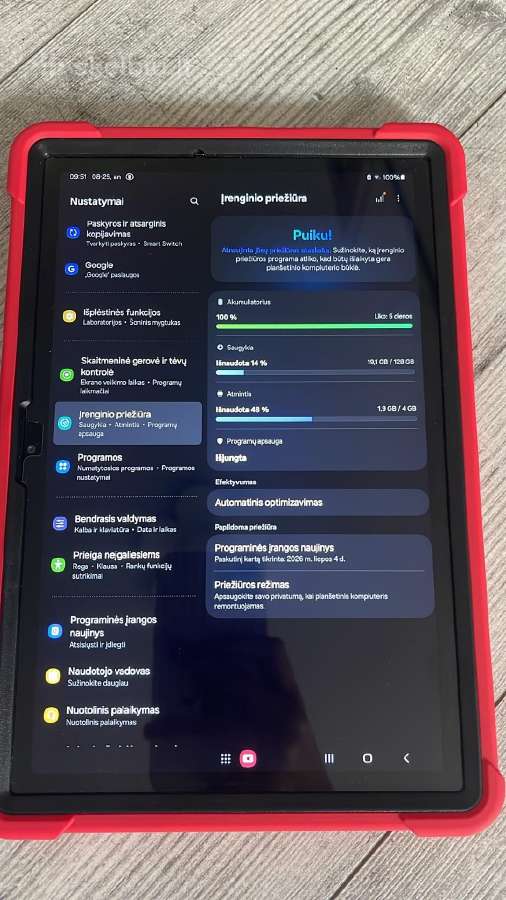 Samsung Galaxy Tab A8 128gb - nuotraukos Nr. 11