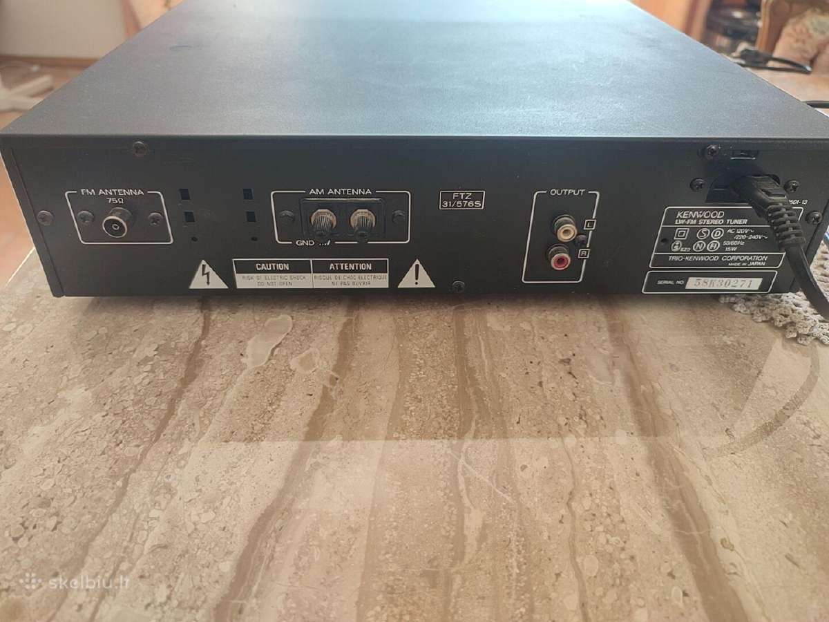 Radio imtuvas kenwood - nuotraukos Nr. 2