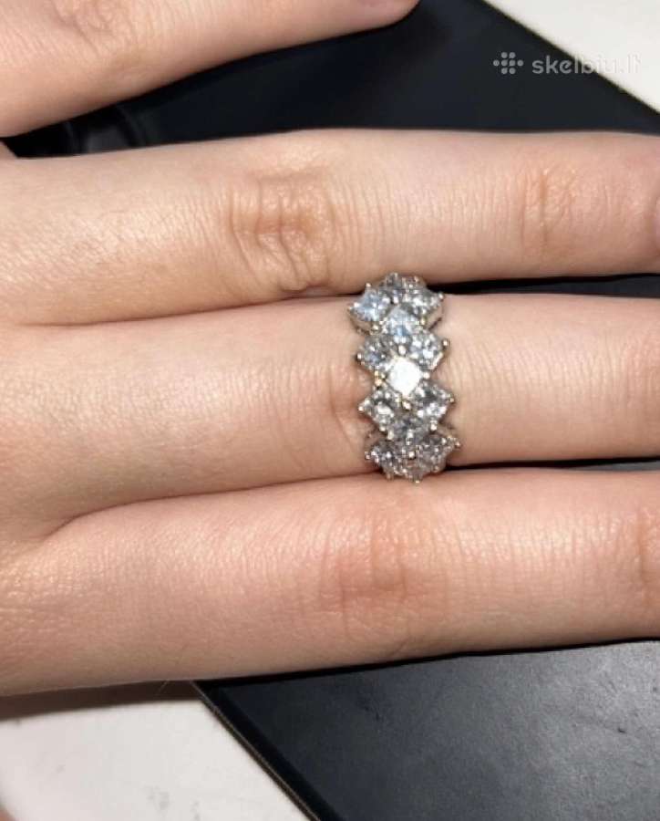 Eksliuzivinis auksinis žiedas su 1,95 ct - nuotraukos Nr. 3