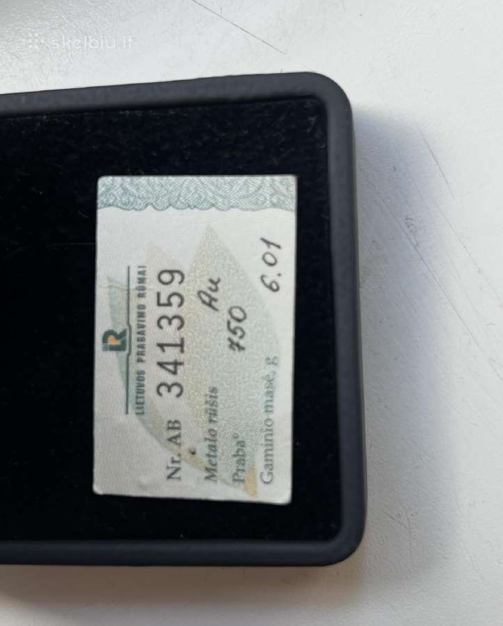 Eksliuzivinis auksinis žiedas su 1,95 ct - nuotraukos Nr. 4
