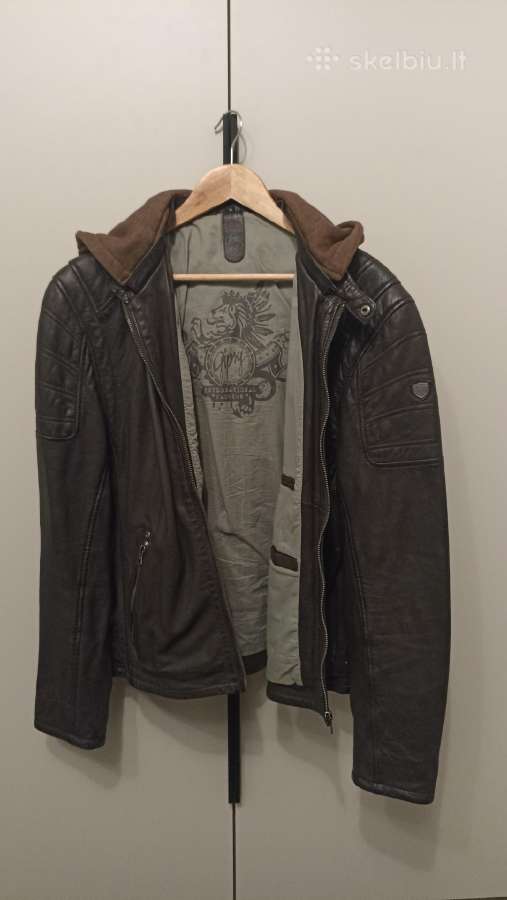 XL (m/l) Odinė striukė su atsegiamu kapišonu - nuotraukos Nr. 3