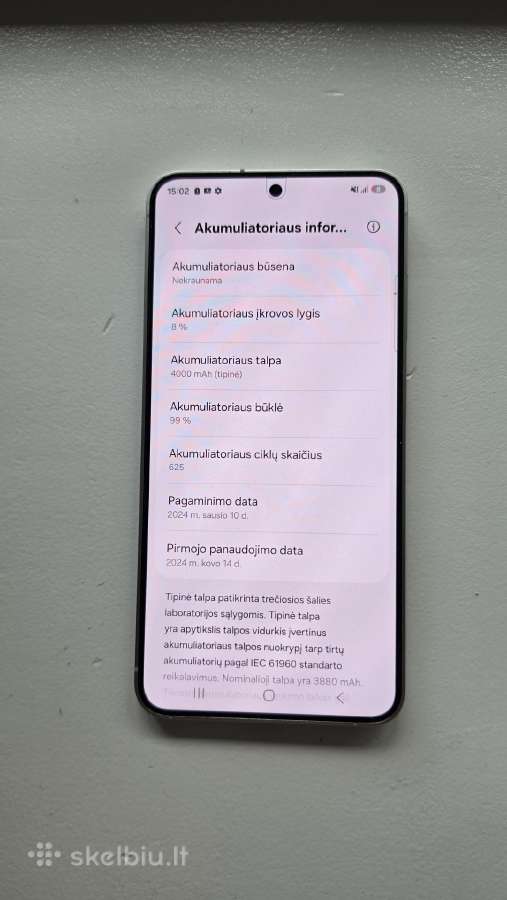 Samsung galaxy S24, 256gb - nuotraukos Nr. 7