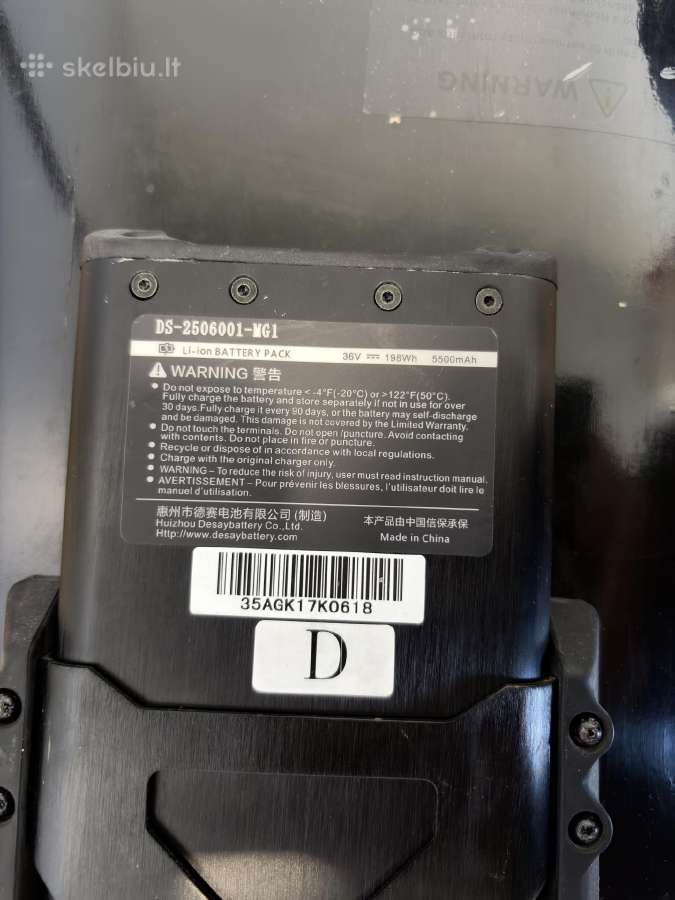 Koowheel d2m netestuotas elektrine riedlente - nuotraukos Nr. 3