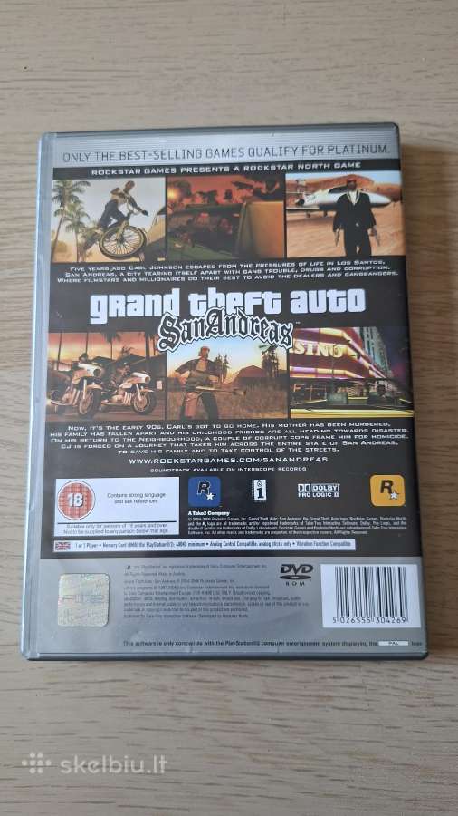 Gta san andreas ps2 - nuotraukos Nr. 2