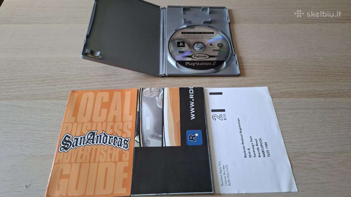 Gta san andreas ps2 - nuotraukos Nr. 3