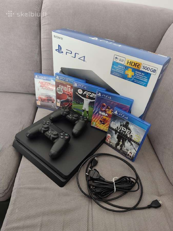 Sony Playstation 4 slim - nuotraukos Nr. 2