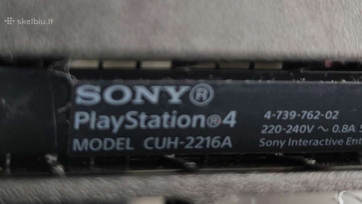 Sony Playstation 4 slim - nuotraukos Nr. 4