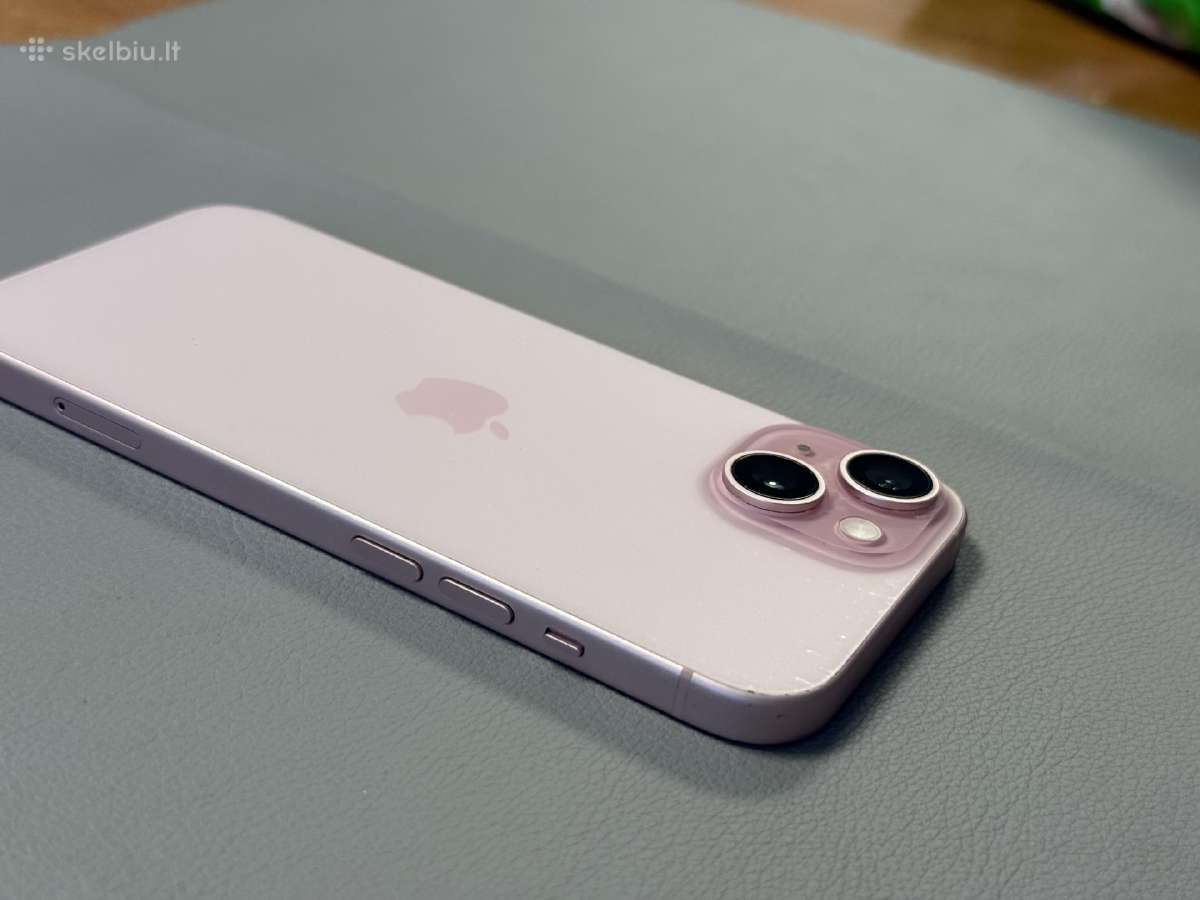 iPhone 15 už 400e ir 450eur su gerom baterijom - nuotraukos Nr. 20
