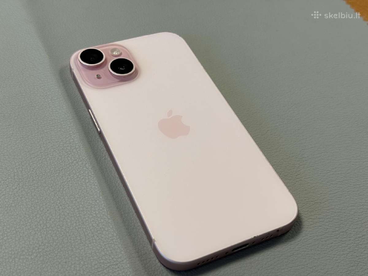 iPhone 15 už 400e ir 450eur su gerom baterijom - nuotraukos Nr. 23