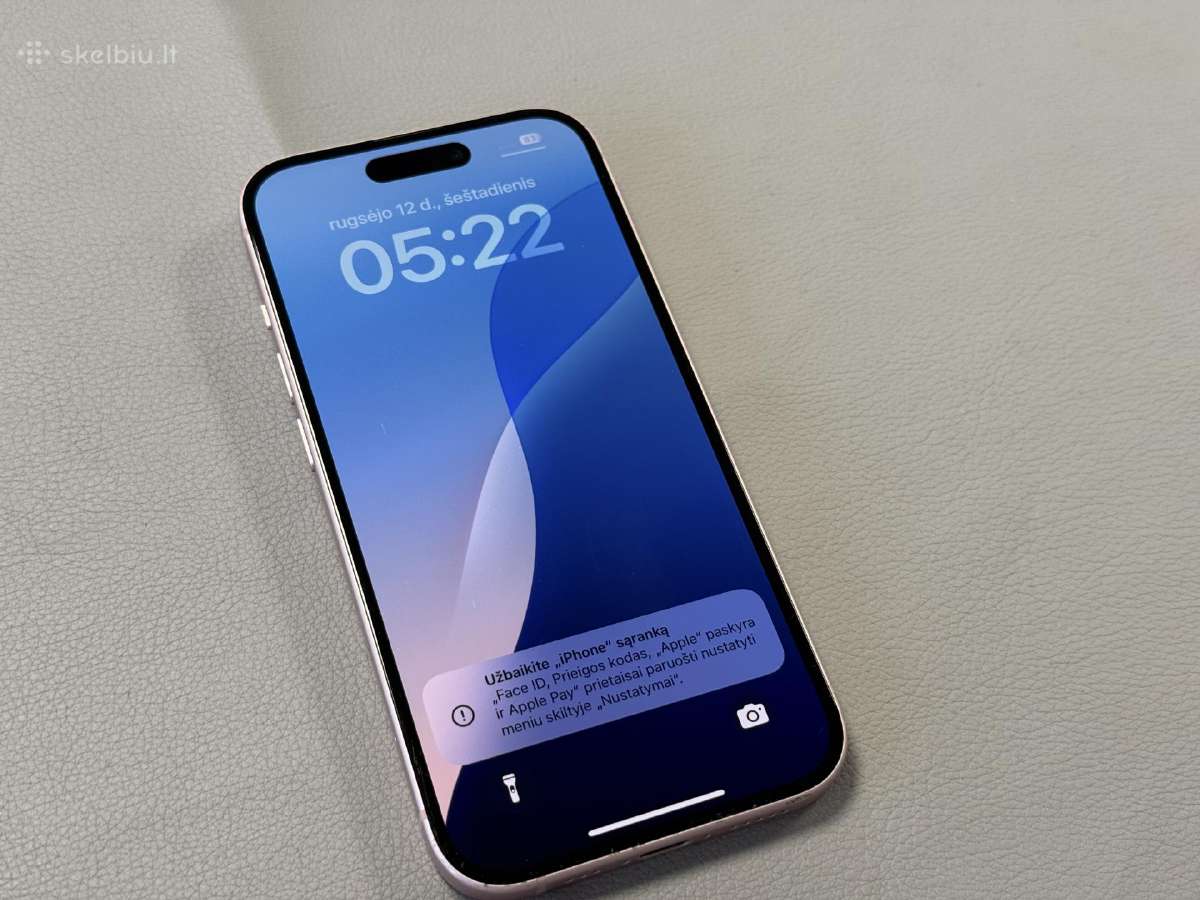 iPhone 15 už 400e ir 450eur su gerom baterijom - nuotraukos Nr. 25