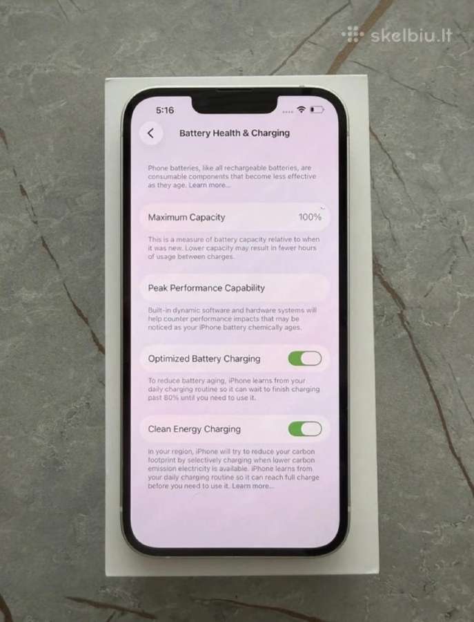 iPhone 14 256gb 100% - nuotraukos Nr. 9