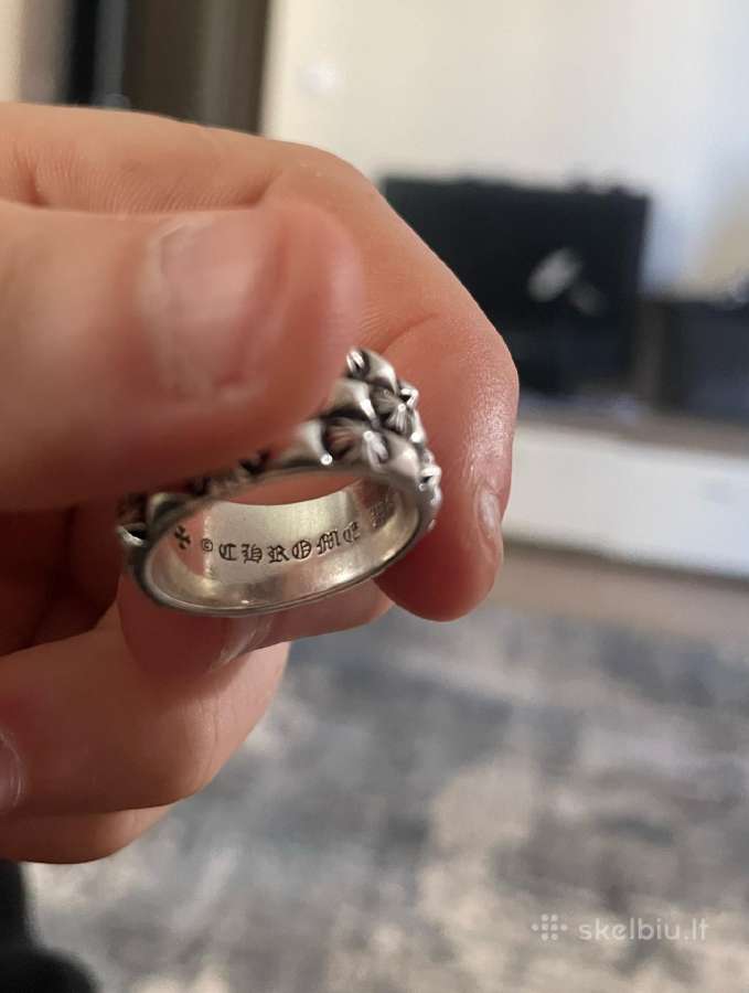 Chrome hearts žiedas - nuotraukos Nr. 4